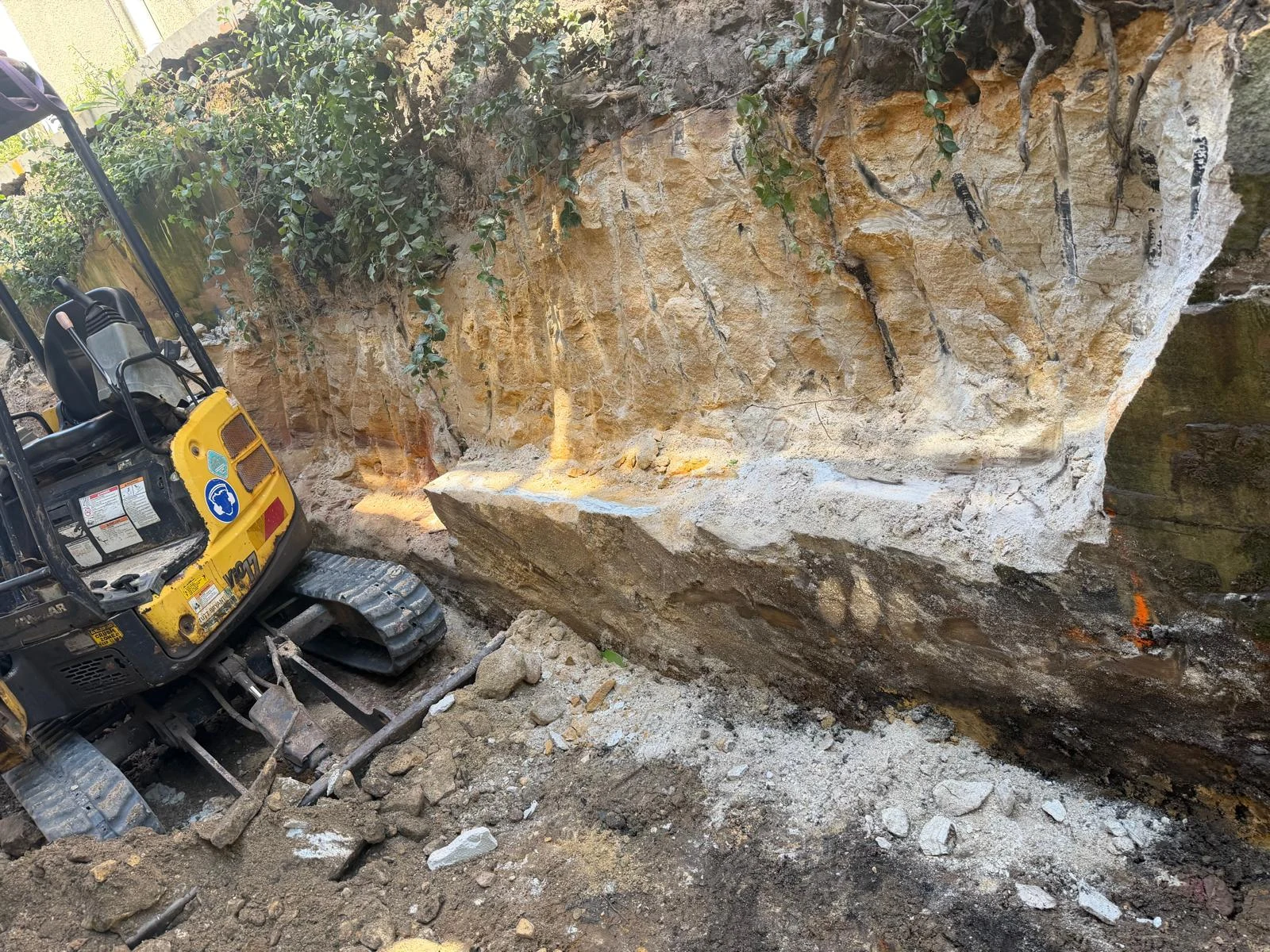 ABCivil Excavations machinery completing excavation works