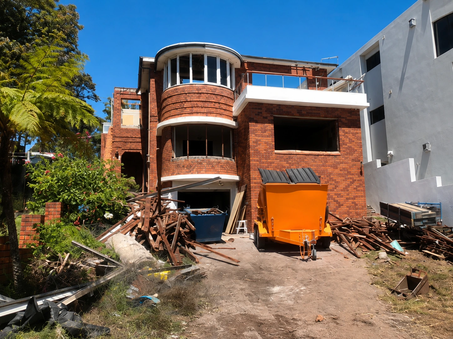 Site rubbish removal by ABCivil Excavations